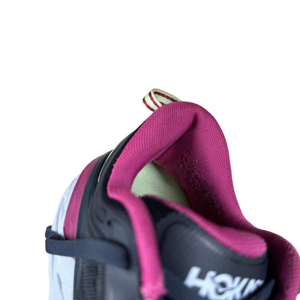 Hoka One One Black and Pink Athletic Shoes - Picture 4 of 16